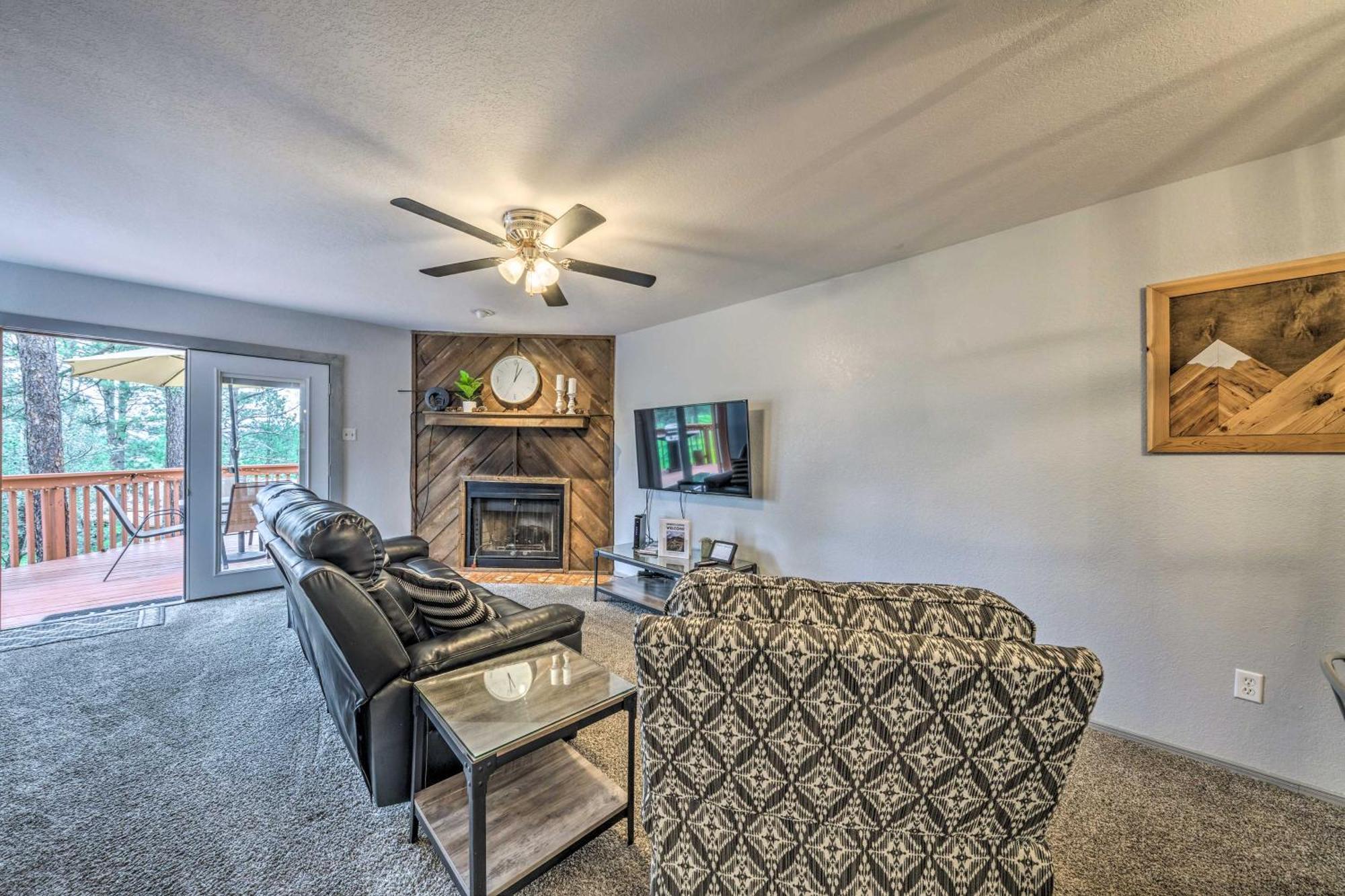Hike, Golf And Explore Ruidoso Retreat With Deck! المظهر الخارجي الصورة