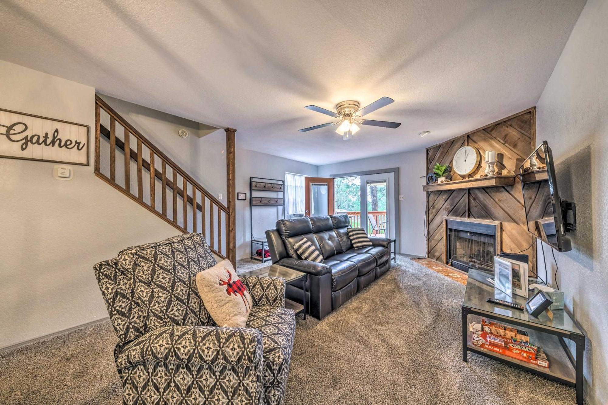 Hike, Golf And Explore Ruidoso Retreat With Deck! المظهر الخارجي الصورة